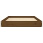 vidaXL Hundebett Honigbraun 91,5x64x9 cm Massivholz Kiefer vidaXL Hundebett Honigbraun 91,5x64x9 cm Massivholz Kiefer