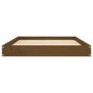 vidaXL Hundebett Honigbraun 101,5x74x9 cm Massivholz Kiefer vidaXL Hundebett Honigbraun 101,5x74x9 cm Massivholz Kiefer
