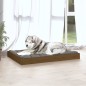 vidaXL Hundebett Honigbraun 101,5x74x9 cm Massivholz Kiefer vidaXL Hundebett Honigbraun 101,5x74x9 cm Massivholz Kiefer