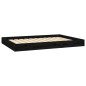 vidaXL Hundebett Schwarz 101,5x74x9 cm Massivholz Kiefer vidaXL Hundebett Schwarz 101,5x74x9 cm Massivholz Kiefer