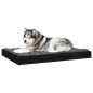 vidaXL Hundebett Schwarz 101,5x74x9 cm Massivholz Kiefer vidaXL Hundebett Schwarz 101,5x74x9 cm Massivholz Kiefer
