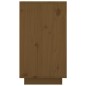 vidaXL Weinregal Honigbraun 23x34x61 cm Massivholz Kiefer