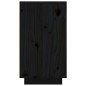 vidaXL Weinregal Schwarz 23x34x61 cm Massivholz Kiefer vidaXL Weinregal Schwarz 23x34x61 cm Massivholz Kiefer