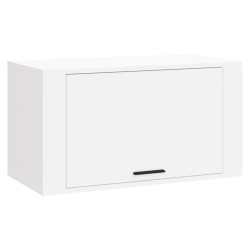 vidaXL Wand-Schuhschrank Weiß 70x35x38 cm Holzwerkstoff