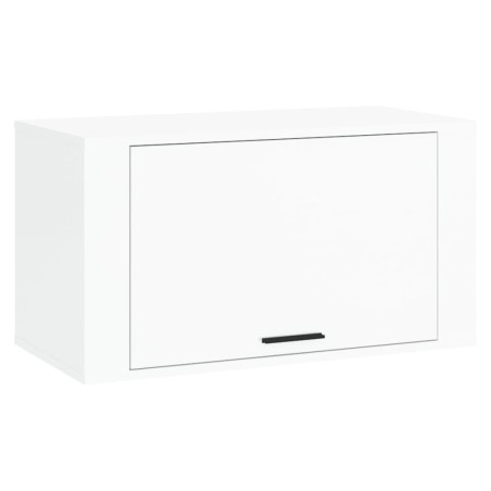 vidaXL Wand-Schuhschrank Hochglanz-Weiß 70x35x38 cm Holzwerkstoff