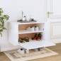 vidaXL Wand-Schuhschrank Hochglanz-Weiß 70x35x38 cm Holzwerkstoff vidaXL Wand-Schuhschrank Hochglanz-Weiß 70x35x38 cm Holzwerkstoff