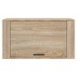 vidaXL Wand-Schuhschrank Sonoma-Eiche 70x35x38 cm Holzwerkstoff