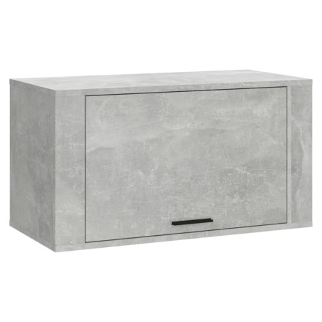 vidaXL Wand-Schuhschrank Betongrau 70x35x38 cm Holzwerkstoff