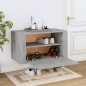 vidaXL Wand-Schuhschrank Betongrau 70x35x38 cm Holzwerkstoff vidaXL Wand-Schuhschrank Betongrau 70x35x38 cm Holzwerkstoff