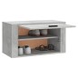 vidaXL Wand-Schuhschrank Betongrau 70x35x38 cm Holzwerkstoff vidaXL Wand-Schuhschrank Betongrau 70x35x38 cm Holzwerkstoff
