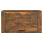 vidaXL Wand-Schuhschrank Räuchereiche 70x35x38 cm Massivholz Kiefer vidaXL Wand-Schuhschrank Räuchereiche 70x35x38 cm Massivholz Kiefer