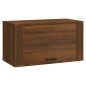 vidaXL Wand-Schuhschrank Braun Eichen-Optik 70x35x38 cm Massivholz vidaXL Wand-Schuhschrank Braun Eichen-Optik 70x35x38 cm Massivholz