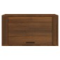 vidaXL Wand-Schuhschrank Braun Eichen-Optik 70x35x38 cm Massivholz vidaXL Wand-Schuhschrank Braun Eichen-Optik 70x35x38 cm Massivholz