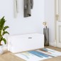 vidaXL Wand-Schuhschrank Weiß 100x35x38 cm Holzwerkstoff vidaXL Wand-Schuhschrank Weiß 100x35x38 cm Holzwerkstoff
