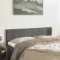 Kopfteile 2 Stk. Dunkelgrau 72x5x78/88 cm Samt Kopfteile 2 Stk. Dunkelgrau 72x5x78/88 cm Samt