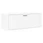 vidaXL Wand-Schuhschrank Hochglanz-Weiß 100x35x38 cm Holzwerkstoff vidaXL Wand-Schuhschrank Hochglanz-Weiß 100x35x38 cm Holzwerkstoff