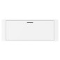 vidaXL Wand-Schuhschrank Hochglanz-Weiß 100x35x38 cm Holzwerkstoff vidaXL Wand-Schuhschrank Hochglanz-Weiß 100x35x38 cm Holzwerkstoff