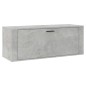 vidaXL Wand-Schuhschrank Betongrau 100x35x38 cm Holzwerkstoff vidaXL Wand-Schuhschrank Betongrau 100x35x38 cm Holzwerkstoff