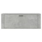 vidaXL Wand-Schuhschrank Betongrau 100x35x38 cm Holzwerkstoff vidaXL Wand-Schuhschrank Betongrau 100x35x38 cm Holzwerkstoff