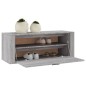 vidaXL Wand-Schuhschrank Grau Sonoma 100x35x38 cm Holzwerkstoff vidaXL Wand-Schuhschrank Grau Sonoma 100x35x38 cm Holzwerkstoff