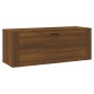 vidaXL Wand-Schuhschrank Braun Eichen-Optik 100x35x38 cm Holzwerkstoff vidaXL Wand-Schuhschrank Braun Eichen-Optik 100x35x38 cm Holzwerkstoff