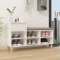 vidaXL Schuhregal Weiß 102x36x60 cm Holzwerkstoff vidaXL Schuhregal Weiß 102x36x60 cm Holzwerkstoff