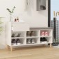 vidaXL Schuhregal Weiß 102x36x60 cm Holzwerkstoff vidaXL Schuhregal Weiß 102x36x60 cm Holzwerkstoff