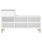 vidaXL Schuhregal Weiß 102x36x60 cm Holzwerkstoff vidaXL Schuhregal Weiß 102x36x60 cm Holzwerkstoff