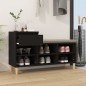 vidaXL Schuhregal Schwarz 102x36x60 cm Holzwerkstoff vidaXL Schuhregal Schwarz 102x36x60 cm Holzwerkstoff