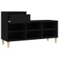 vidaXL Schuhregal Schwarz 102x36x60 cm Holzwerkstoff vidaXL Schuhregal Schwarz 102x36x60 cm Holzwerkstoff