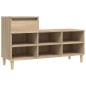 vidaXL Schuhregal Sonoma-Eiche 102x36x60 cm Holzwerkstoff vidaXL Schuhregal Sonoma-Eiche 102x36x60 cm Holzwerkstoff