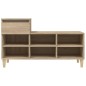 vidaXL Schuhregal Sonoma-Eiche 102x36x60 cm Holzwerkstoff vidaXL Schuhregal Sonoma-Eiche 102x36x60 cm Holzwerkstoff