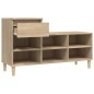 vidaXL Schuhregal Sonoma-Eiche 102x36x60 cm Holzwerkstoff vidaXL Schuhregal Sonoma-Eiche 102x36x60 cm Holzwerkstoff