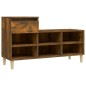vidaXL Schuhregal Räuchereiche 102x36x60 cm Holzwerkstoff vidaXL Schuhregal Räuchereiche 102x36x60 cm Holzwerkstoff
