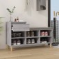 vidaXL Schuhregal Grau Sonoma 102x36x60 cm Holzwerkstoff vidaXL Schuhregal Grau Sonoma 102x36x60 cm Holzwerkstoff