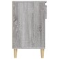 vidaXL Schuhregal Grau Sonoma 102x36x60 cm Holzwerkstoff vidaXL Schuhregal Grau Sonoma 102x36x60 cm Holzwerkstoff