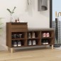 vidaXL Schuhregal Braun Eichen-Optik 102x36x60 cm Holzwerkstoff vidaXL Schuhregal Braun Eichen-Optik 102x36x60 cm Holzwerkstoff