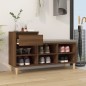 vidaXL Schuhregal Braun Eichen-Optik 102x36x60 cm Holzwerkstoff vidaXL Schuhregal Braun Eichen-Optik 102x36x60 cm Holzwerkstoff