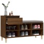 vidaXL Schuhregal Braun Eichen-Optik 102x36x60 cm Holzwerkstoff vidaXL Schuhregal Braun Eichen-Optik 102x36x60 cm Holzwerkstoff