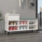 vidaXL Schuhregal Weiß 102x36x60 cm Holzwerkstoff vidaXL Schuhregal Weiß 102x36x60 cm Holzwerkstoff