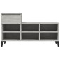 vidaXL Schuhregal Betongrau 102x36x60 cm Holzwerkstoff vidaXL Schuhregal Betongrau 102x36x60 cm Holzwerkstoff