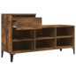 vidaXL Schuhregal Räuchereiche 102x36x60 cm Holzwerkstoff vidaXL Schuhregal Räuchereiche 102x36x60 cm Holzwerkstoff