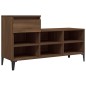 vidaXL Schuhregal Braun Eichen-Optik 102x36x60 cm Holzwerkstoff vidaXL Schuhregal Braun Eichen-Optik 102x36x60 cm Holzwerkstoff