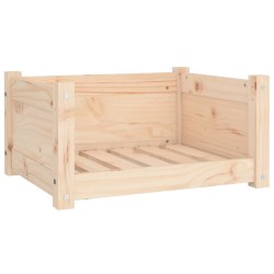 vidaXL Hundebett 55,5x45,5x28 cm Massivholz Kiefer