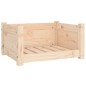 vidaXL Hundebett 55,5x45,5x28 cm Massivholz Kiefer vidaXL Hundebett 55,5x45,5x28 cm Massivholz Kiefer