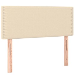 vidaXL Kopfteil Creme 80x5x78/88 cm Stoff