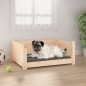 vidaXL Hundebett 65,5x50,5x28 cm Massivholz Kiefer vidaXL Hundebett 65,5x50,5x28 cm Massivholz Kiefer