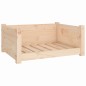 vidaXL Hundebett 65,5x50,5x28 cm Massivholz Kiefer vidaXL Hundebett 65,5x50,5x28 cm Massivholz Kiefer