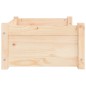 vidaXL Hundebett 65,5x50,5x28 cm Massivholz Kiefer vidaXL Hundebett 65,5x50,5x28 cm Massivholz Kiefer