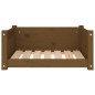 vidaXL Hundebett Honigbraun 65,5x50,5x28 cm Massivholz Kiefer vidaXL Hundebett Honigbraun 65,5x50,5x28 cm Massivholz Kiefer